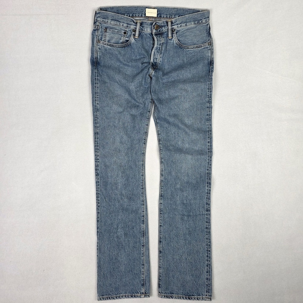 Simon Miller Selvedge Jeans Mens 32x34  (Fits 34x34) Slim Japan Fabric USA Made